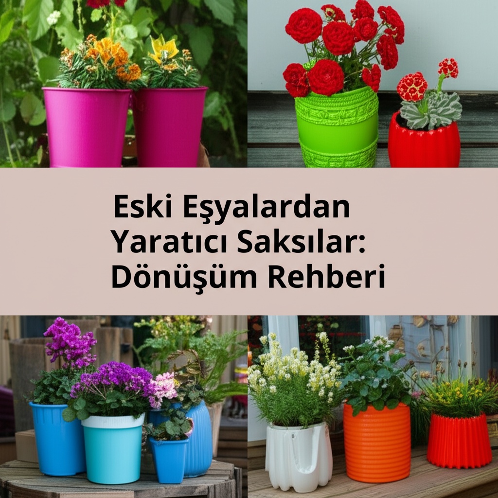 Eski Eşyalardan Yaratıcı Saksılar: Dönüşüm Rehberi
