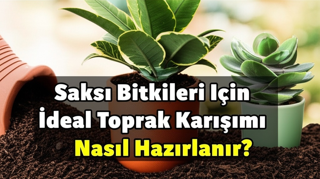 Saksı Bitkileri İçin İdeal Toprak Karışımı Nasıl Hazırlanır?