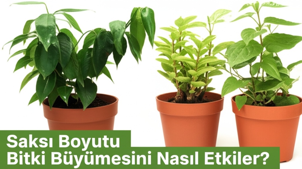 Saksı Boyutu Bitki Büyümesini Nasıl Etkiler?