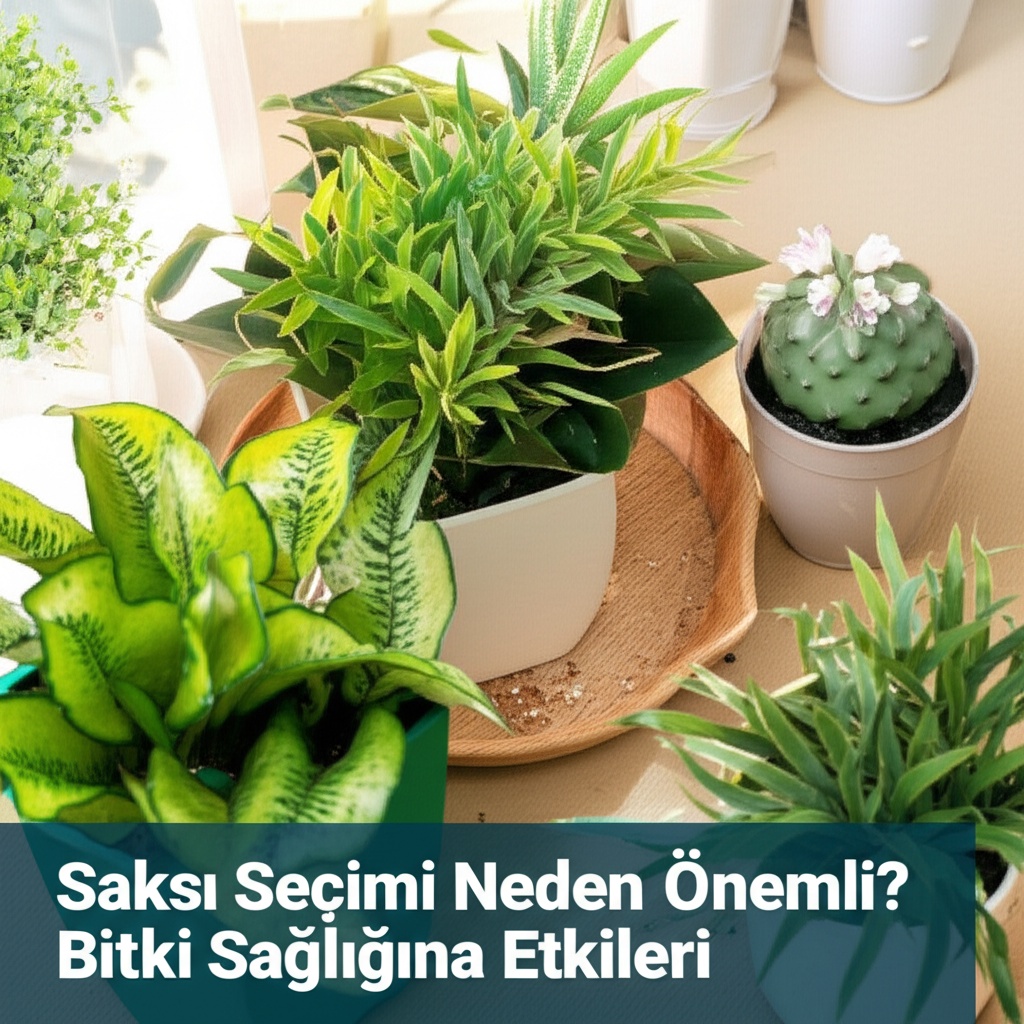 Saksı Seçimi Neden Önemli? Bitki Sağlığına Etkileri